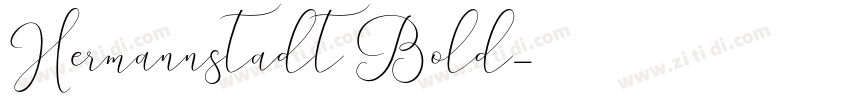 Hermannstadt Bold字体转换